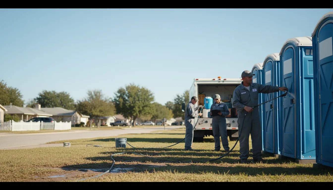 Long-Term Portable Toilet Rental in Alleene, AR near me